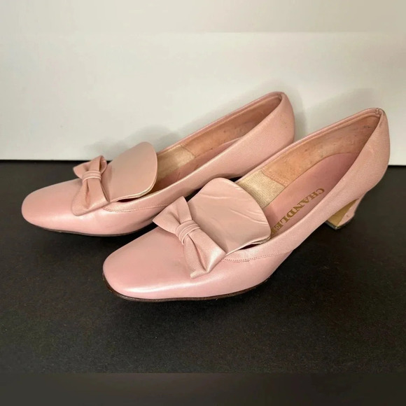 French Room  originals Vintage pink Heels - Picture 4 of 16